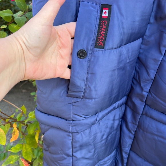 NWT Canada Weather Gear Blue 2-in-1 Length Waterproof Opt Hooded Puffer Parka - Picture 8 of 16
